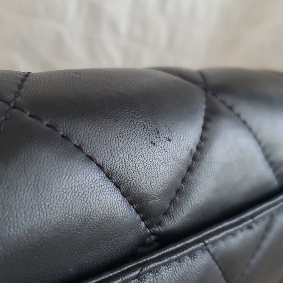 MK Michael Kors Hamilton Leather Clutch Handbag - Picture 9 of 16